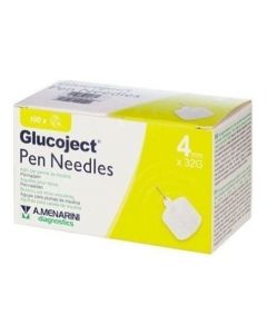 Menarini Glucoject Pen Needles 4mm Χ 32g, 100τμχ