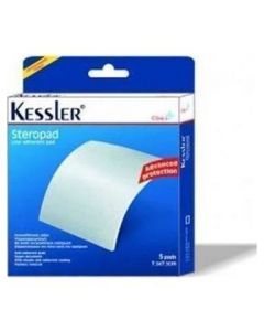 Kessler Steropad 7.5x7.5cm Αποστειρωμένες Αντικολλητικές & Υπεραπορροφητικές Γάζες, 5τμχ