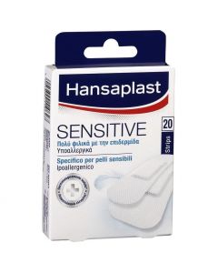 Hansaplaslt SENSITIVE, Επιθέματα πολύ φιλικά με την επιδερμίδα, Υποαλλεργικά, 20τμχ