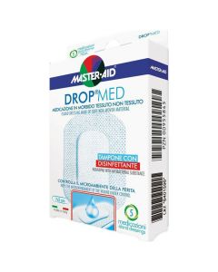 Master Aid Αυτοκόλλητα Επιθέματα Drop Med 7x5cm, 5τμχ