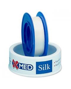 Medisei X-Med Silk Αυτοκόλλητη Επιδεσμική Ταινία Μετάξι 5mX1.25cm, 1τμχ