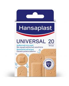 Hansaplast Universal Επιθέματα Ανθεκτικά στο Νερό, 20τμχ