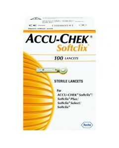 Accu chek Softclix, βελόνες SoftClix οι οποίες χρησιμοποιούνται με τον μετρητή Accu-Chek Instant, 100 lancets