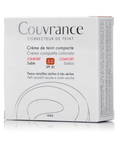 Avene Couvrance Compact Foundation Cream Comfort SPF30 3.0 Sable Sand, 9.5gr