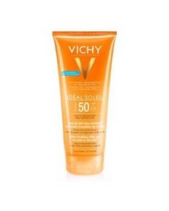 Vichy Ideal Soleil Wet Skin, Έξτρα Απαλό Αντηλιακό Γαλάκτωμα -Gel για Πρόσωπο/Σώμα SPF50 200ml