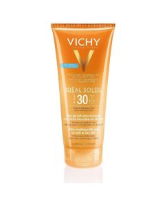 Vichy Ideal Soleil Wet Skin, Έξτρα Απαλό Αντηλιακό Γαλάκτωμα -Gel για Πρόσωπο/Σώμα SPF30 200ml