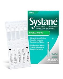 Alcon Systane Hydration UD Λιπαντικές Οφθαλμικές Σταγόνες, 30 vials x 0.7ml