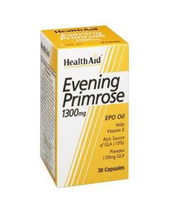Health Aid Evening Primose 1300mg, 30caps