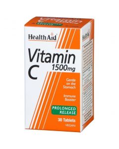 Health Aid Vitamin C 1500mg Prolonged Release, 30tabs