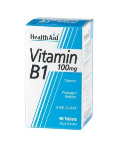 Health Aid VITAMIN B1 Thiamin One a Day, 90 ταμπλέτες
