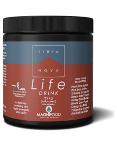 Terranova Life Drink Unflavoured Συμπλήρωμα Διατροφής σε σκόνη για Ενέργεια & Τόνωση, 227 gr