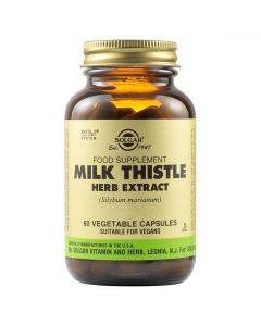 Solgar Milk Thistle Herb Extract, 60veg.caps