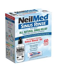 NeilMed Sinus Rinse Original Kit, 1συσκευασία + 60φακελάκια