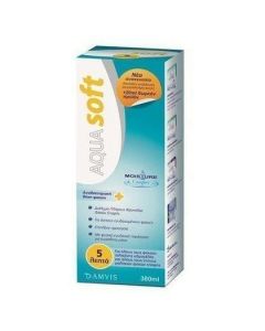 AQUA Soft, AquaSoft Πλήρες Διάλυμα Φακών Επαφής, 380 ml