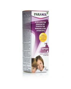 Paranix Spray, Αγωγή Κατά των Φθειρών του Τριχωτού της Κεφαλής και των Αυγών + Κτένα, 100ml