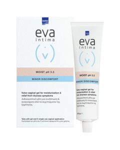 Intermed Eva Intima Minor Discomfort Moist pH 5.5, 50gr & 9 εφαρμοστές
