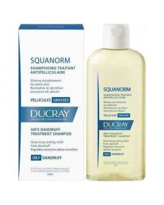 Ducray Squanorm Anti-dandruff Treatment Shampoo Oily Dandruff, 200ml