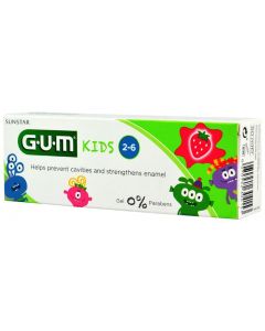Gum Kids Παιδική Οδοντόκρεμα Με Γεύση Φράουλα 2-6 Ετών, 50ml