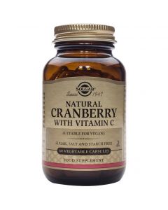 Solgar Cranberry Extract with Vitamin C, 60caps
