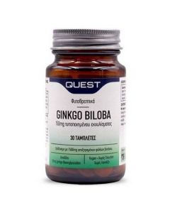 Quest Ginkgo Biloba 150mg, 90tabs (60+30 ΔΩΡΟ)