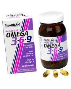 Health Aid OMEGA 3-6-9, 60 κάψουλες