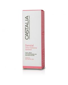 Castalia Sensial Creme Hydratante Apaisante Ενυδατική Προσώπου για Ευαίσθητες Επιδερμίδες, 40ml