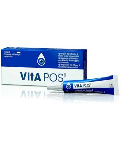 Pharmex Vita-Pos Ointment with Vitamin A Οφθαλμική Αλοιφή, 5gr