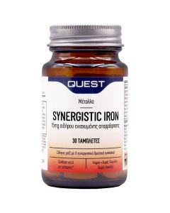 Quest Synergistic Iron 15mg, 30tabs