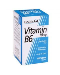 Health Aid VITAMIN B6 PYRIDOXINE one a dαy, 90 ταμπλέτες