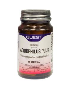 Quest Nutra Pharma Acidophilus Plus, 60vegancaps