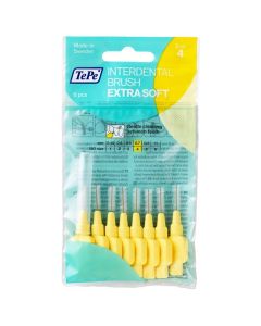 TePe Extra Soft Interdental Brushes 0.7mm Yellow, 8τμχ