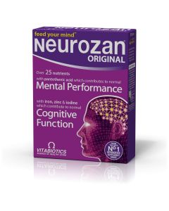 Vitabiotics Neurozan, Σύνθεση Θρεπτικών Συστατικών για την Υγεία του Εγκεφάλου 30caps