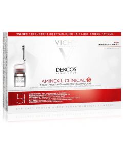 Vichy Dercos Women Aminexil Clinical 5, monodoses 21x6ml
