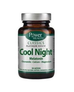 Power Health Classics Platinum Cool Night, Αντιμετώπιση της Αϋπνίας χωρίς Παρενέργειες 30caps