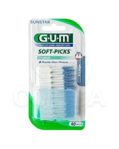 GUM Soft Picks 636 Extra Large Fluoride, 40τμχ