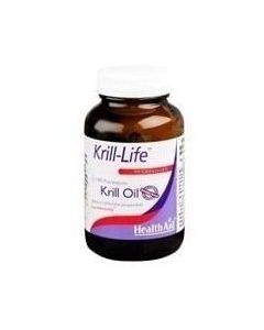 Health Aid Krill-Life Ω3 Λιπαρά Οξέα 90caps 500mg