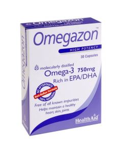 Health Aid Omegazon Capsules 750mg, 30caps
