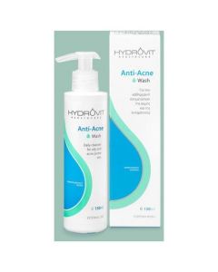 Hydrovit Anti-Acne Wash, Καθαρισμός για Λιπαρότητα & Ακμή, 150ml