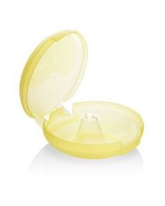 Medela Contact Nipple Shields Ψευδοθηλές Σιλικόνης με θήκη Μέγεθος Medium, 2τμχ