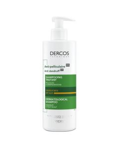 Vichy Dercos Anti Dandruff Shampoo Dry Hair Αντιπυτιριδικό Σαμπουάν για Ξηρά Μαλλιά (Κίτρινο), 390ml