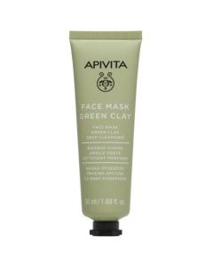 Apivita Face Mask With Green Clay, 50ml