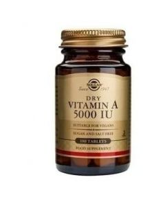Solgar Vitamin A 5000 IU, 100tabs