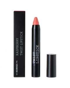 Korres Rasberry Twist Lipstick Cheerful Πλούσιο Χρώμα & Λάμψη 2,50gr
