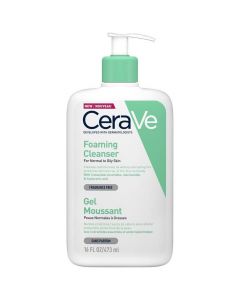 CeraVe Foaming Cleanser for Normal to Oily Skin Fragrance Free, 473ml