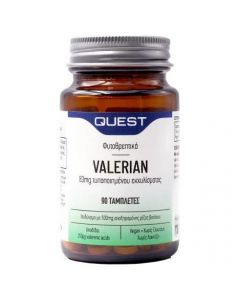 QUEST Vitamins Valerian 83mg extract - 90 tabs & ΔΩΡΟ 45tabs