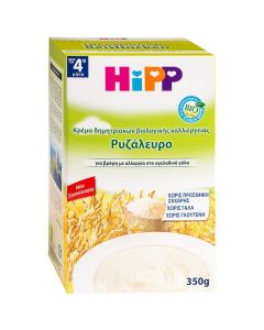 Hipp Bio Κρέμα Ρυζάλευρο χωρίς Γάλα 200gr