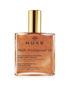 Nuxe Huile Prodigieuse Or, Ιριδίζον Ξηρό Λάδι για Πρόσωπο-Σώμα-Μαλλιά, 50ml Promo Ειδική Τιμή