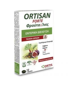 Ortis Ortisan Forte, Συμπλήρωμα Διατροφής για Εντερική Διέλευση ταχείας δράσης, 12tabs
