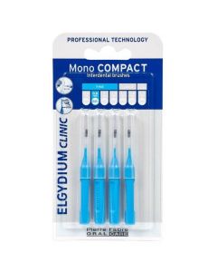 Elgydium Clinic Mono Compact Blue 0.4, 4τμχ