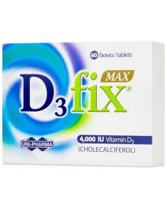 Uni-Pharma D3 Fix Max 4000iu, 60tabs